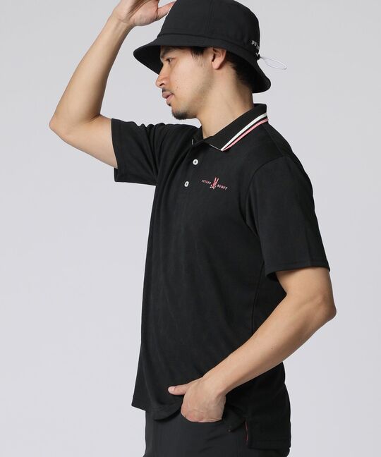 [GOLF] シルエットバニージャガード ポロシャツ