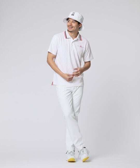 [GOLF] シルエットバニージャガード ポロシャツ