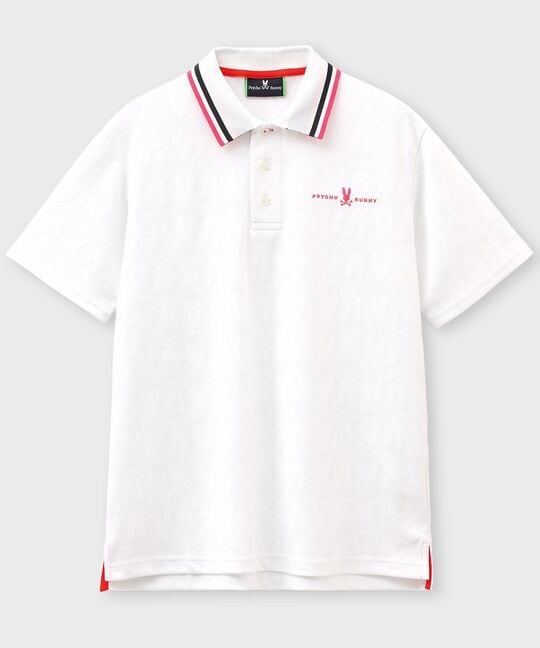 [GOLF] シルエットバニージャガード ポロシャツ