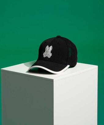 [GOLF]シルエットロゴ　 2WAYストレッチ 　キャップ