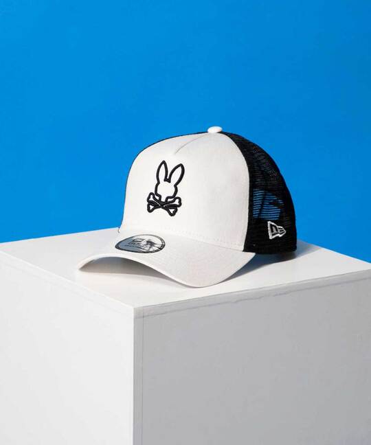 [GOLF]NEW ERA×Psycho Bunny 9FORTY メッシュキャップ