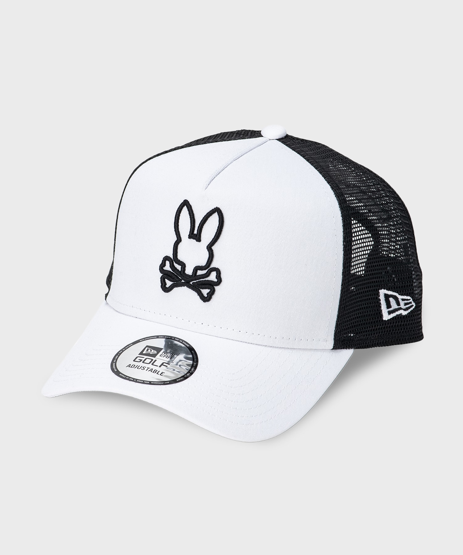 GOLF]NEW ERA×Psycho Bunny 9FORTY メッシュキャップ｜Psycho
