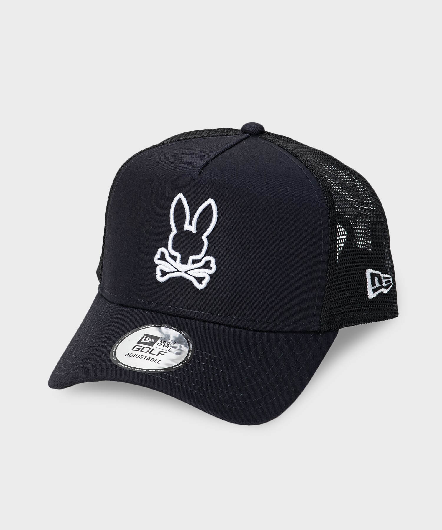 GOLF]NEW ERA×Psycho Bunny 9FORTY メッシュキャップ｜Psycho