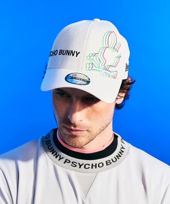 [GOLF]NEW ERA×Psycho Bunny 9FORTY 　キャップ