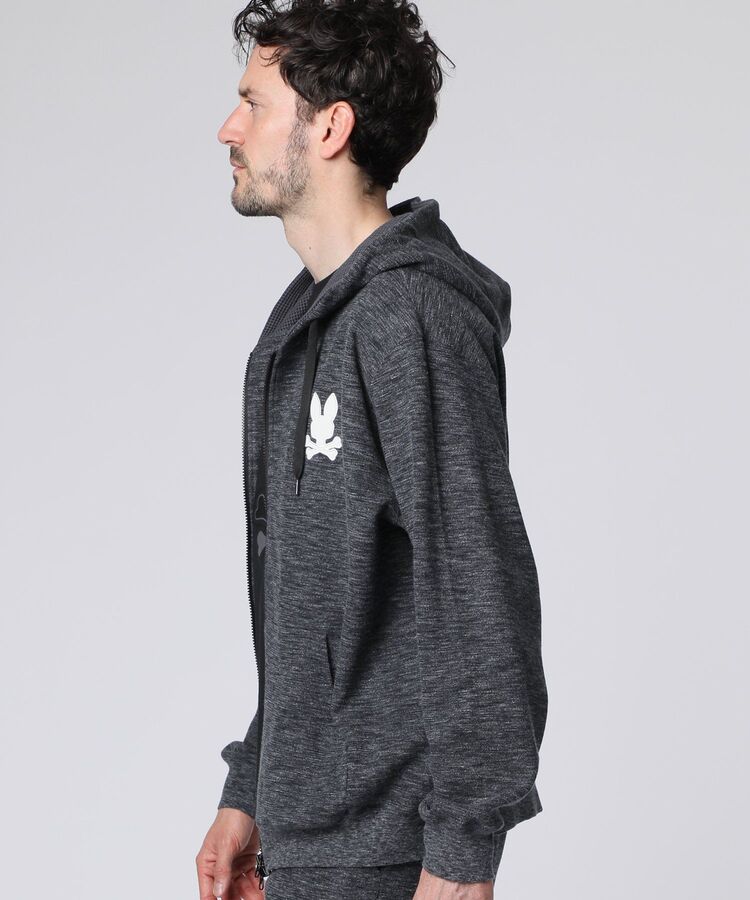 ニットライク ハニカムウェーブ ジップパーカ｜Psycho Bunny｜サイコ