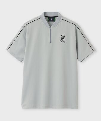 [GOLF] ハーフジップ 　ヘンリーネックTシャツ