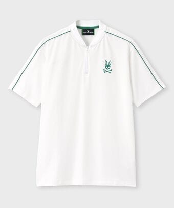 [GOLF] ハーフジップ 　ヘンリーネックTシャツ