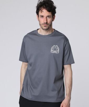 ラバーロゴ シルケットスムース 　Tシャツ