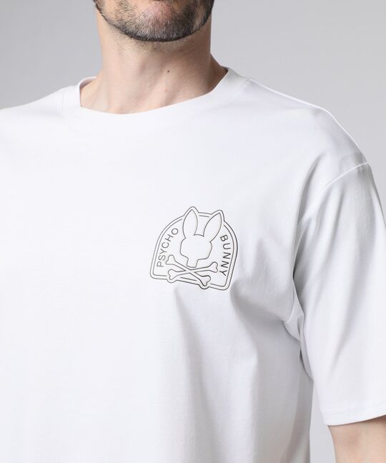 ラバーロゴ シルケットスムース Tシャツ