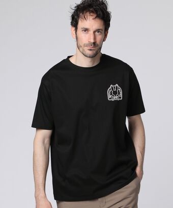 ラバーロゴ シルケットスムース 　Tシャツ
