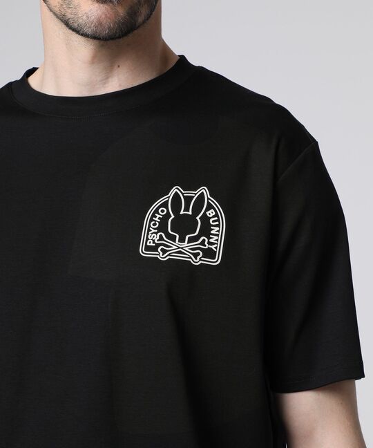 ラバーロゴ シルケットスムース Tシャツ