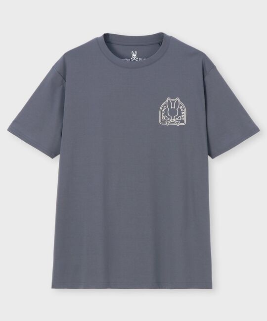ラバーロゴ シルケットスムース Tシャツ