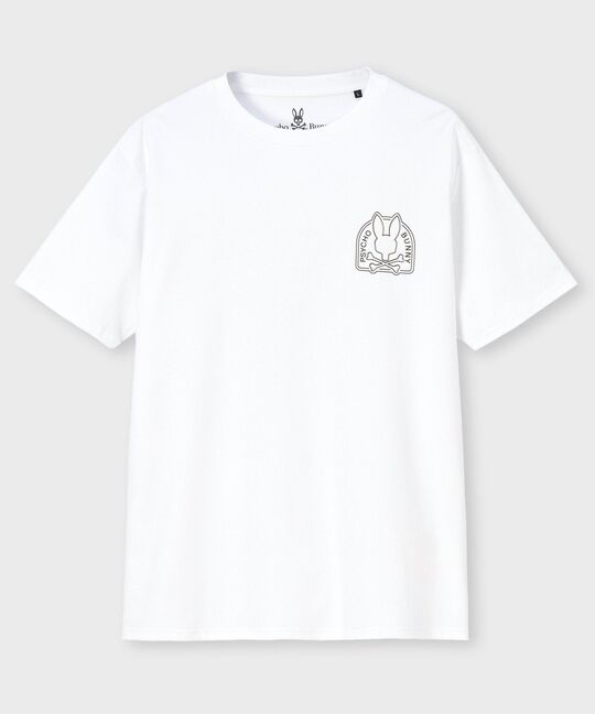ラバーロゴ シルケットスムース Tシャツ