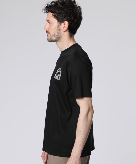 ラバーロゴ シルケットスムース Tシャツ
