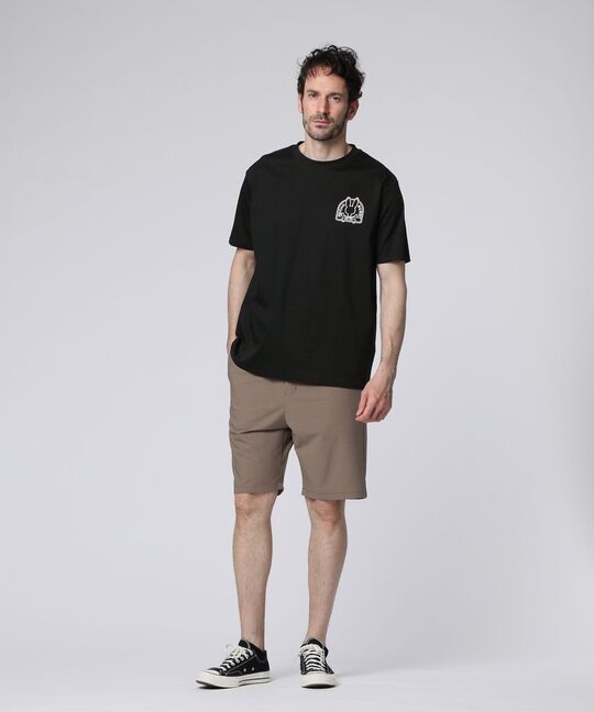 ラバーロゴ シルケットスムース Tシャツ