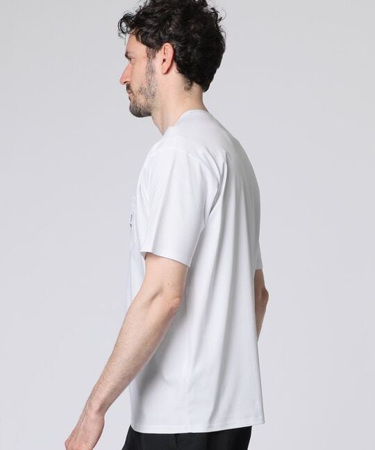 ポケットロゴ シルケットスムース Tシャツ