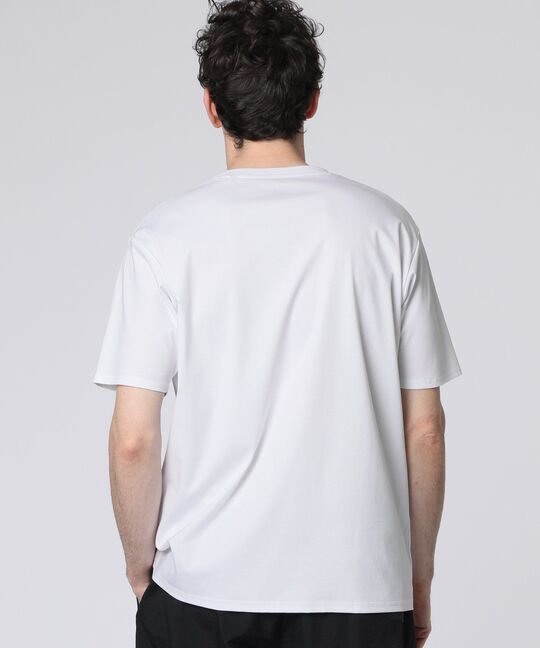 ポケットロゴ シルケットスムース Tシャツ