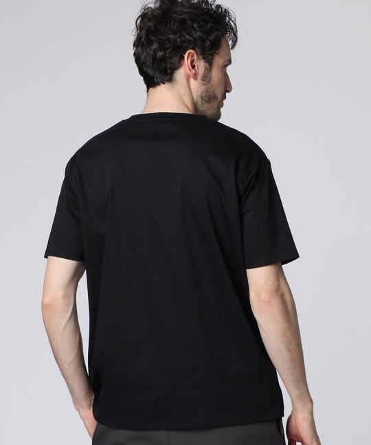 ポケットロゴ シルケットスムース Tシャツ
