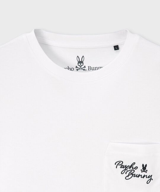 ポケットロゴ シルケットスムース Tシャツ