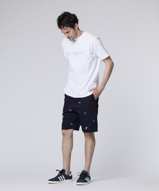 80's グラデーション ロゴ Tシャツ