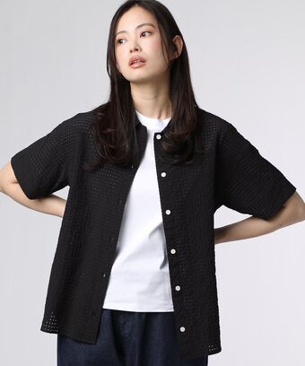[WOMEN]シアーチェック 　シャツ