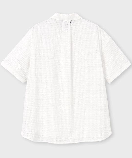 [WOMEN]シアーチェック シャツ