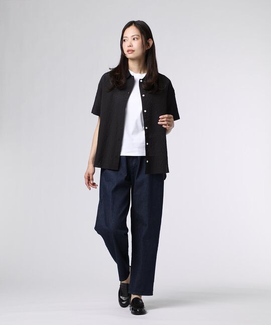 [WOMEN]シアーチェック シャツ