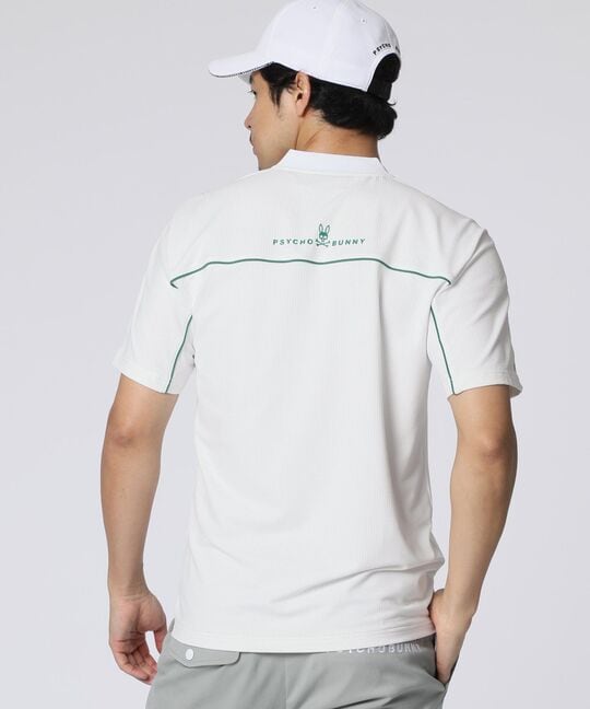 [GOLF] ハーフジップ ヘンリーネックTシャツ