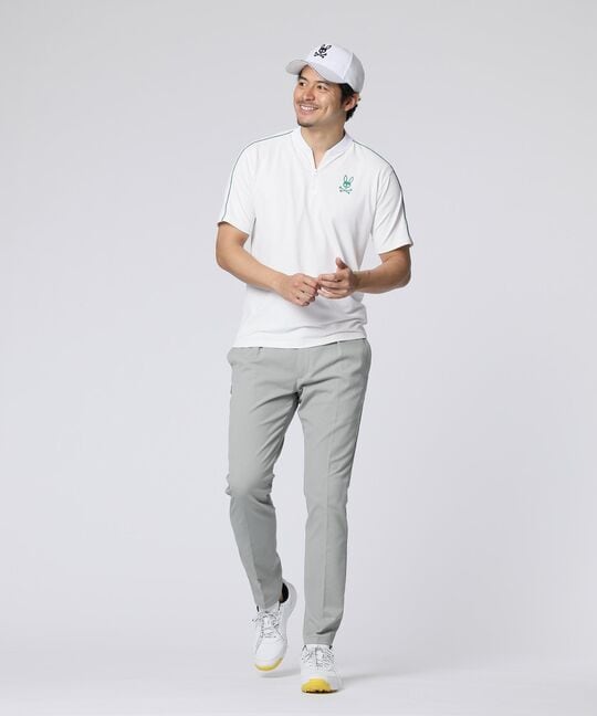[GOLF] ハーフジップ ヘンリーネックTシャツ