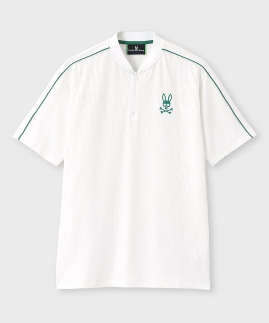 [GOLF] ハーフジップ ヘンリーネックTシャツ