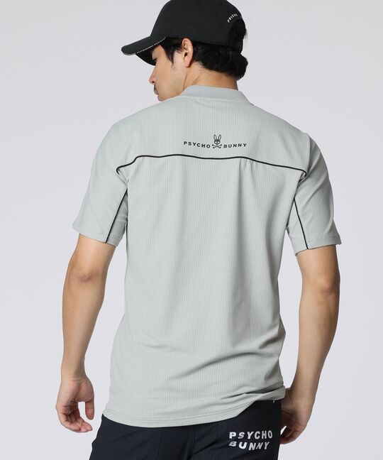 [GOLF] ハーフジップ ヘンリーネックTシャツ