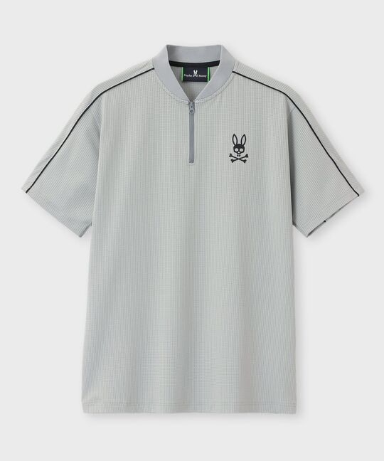 [GOLF] ハーフジップ ヘンリーネックTシャツ