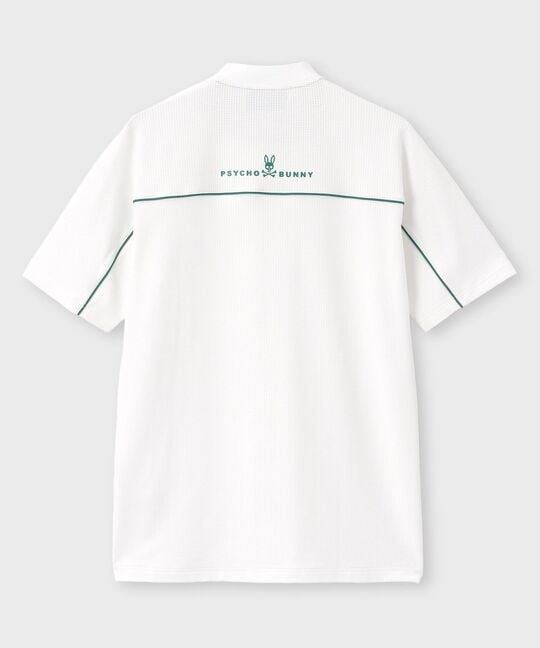 [GOLF] ハーフジップ ヘンリーネックTシャツ
