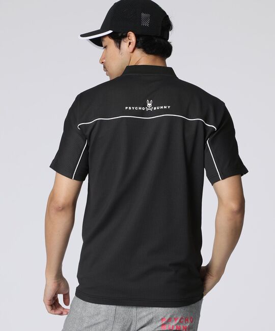 [GOLF] ハーフジップ ヘンリーネックTシャツ