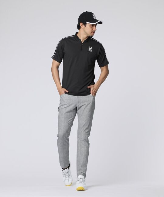 [GOLF] ハーフジップ ヘンリーネックTシャツ