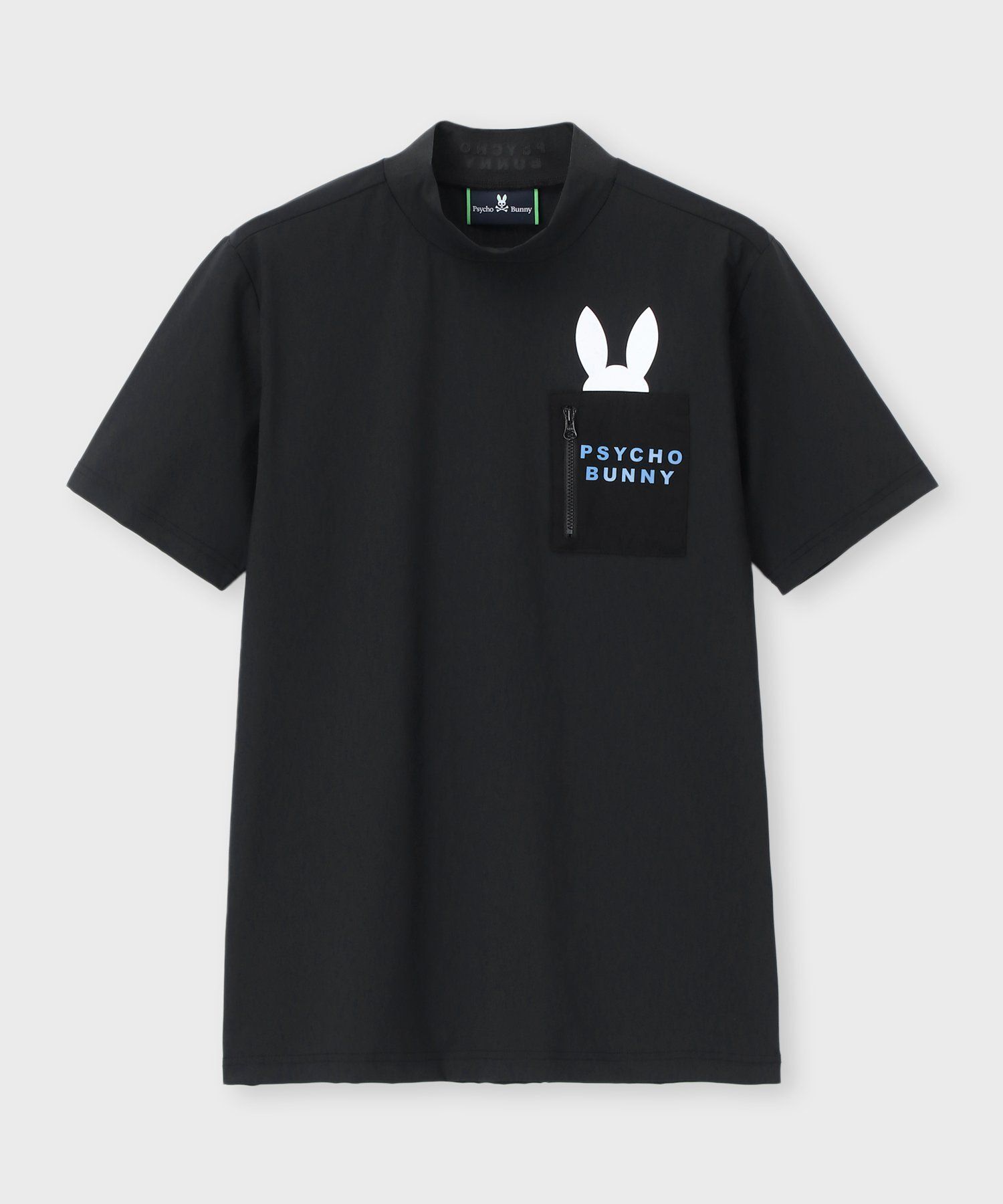 GOLF] ポケットバニー モックネックTシャツ｜Psycho Bunny