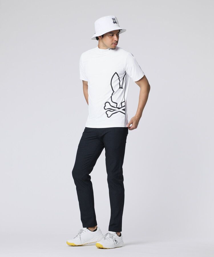 史上最も激安 GOLF] パイピング モックネックTシャツ｜Psycho シルエットロゴ メンズウェア