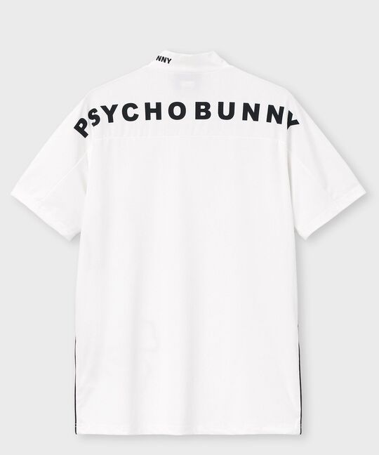 [GOLF] パイピング シルエットロゴ モックネックTシャツ