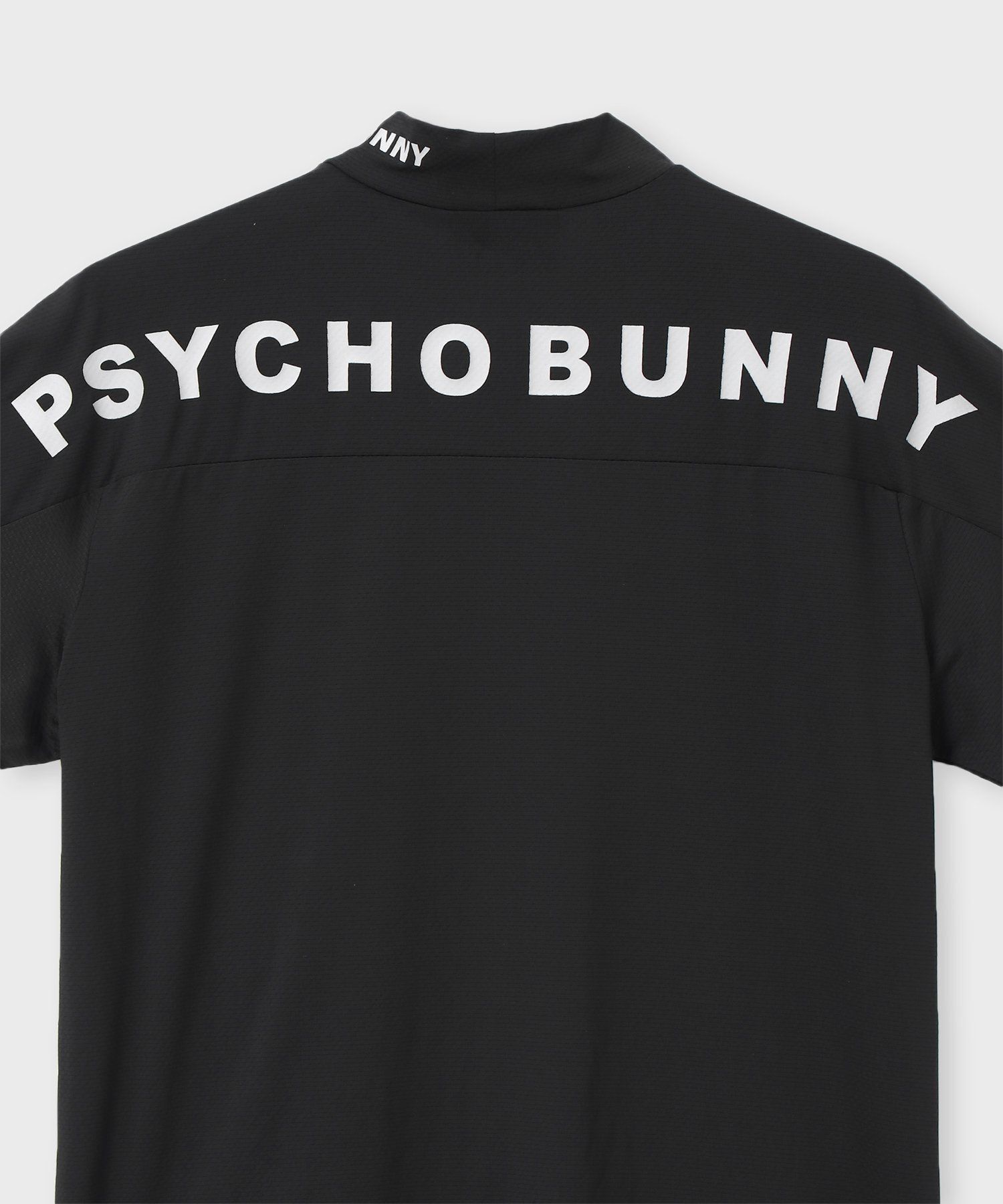 GOLF] パイピング シルエットロゴ モックネックTシャツ｜Psycho