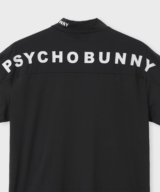 [GOLF] パイピング シルエットロゴ モックネックTシャツ