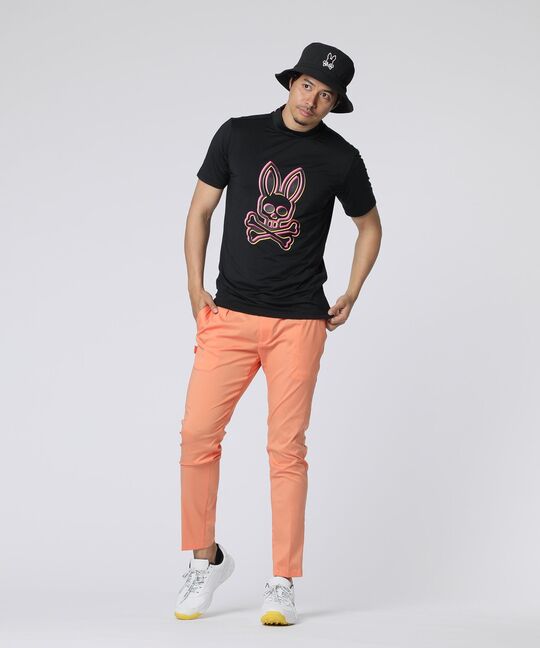 [GOLF] 3Dカラーロゴ モックネックTシャツ