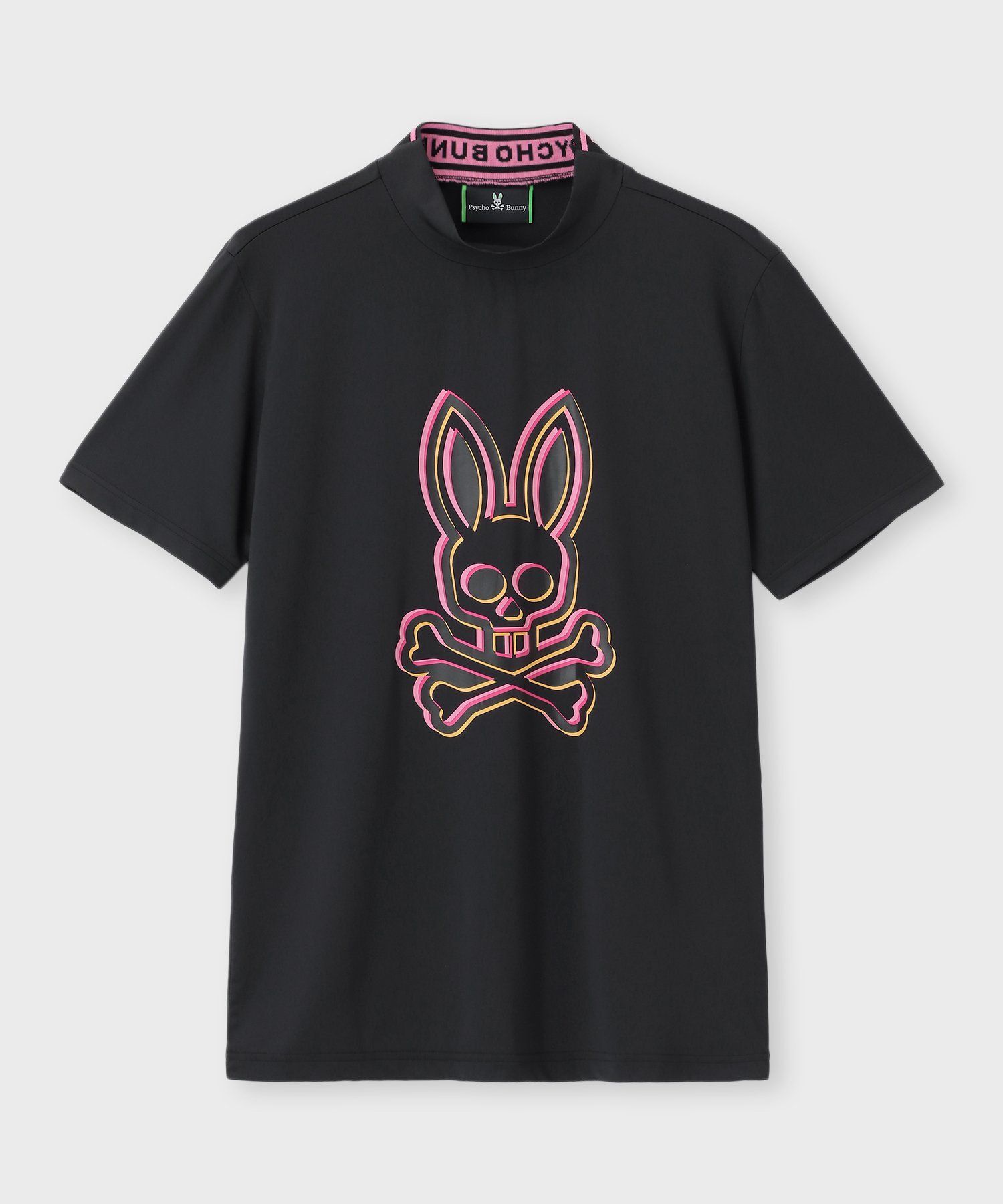 GOLF] ポケットバニーモックネックTシャツ｜Psycho Bunny