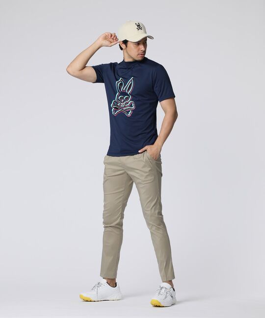 [GOLF] 3Dカラーロゴ モックネックTシャツ
