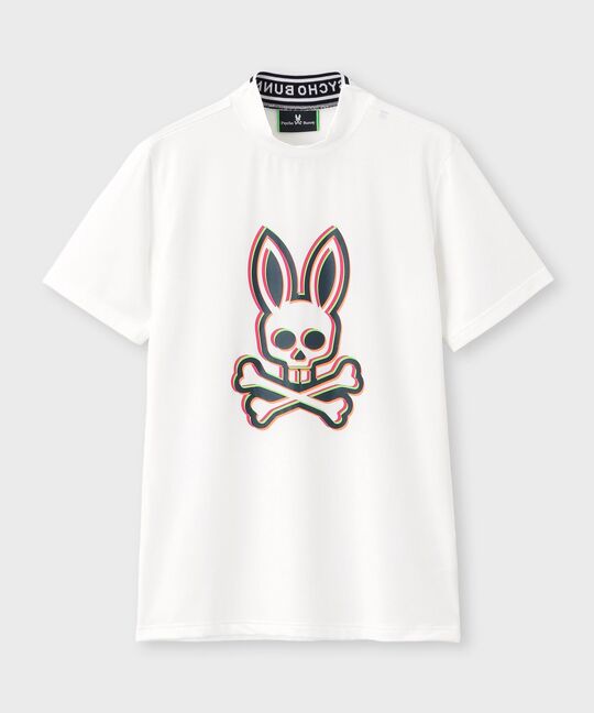 [GOLF] 3Dカラーロゴ モックネックTシャツ