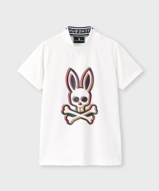 [GOLF][WOMEN] 3Dカラーロゴ モックネックTシャツ
