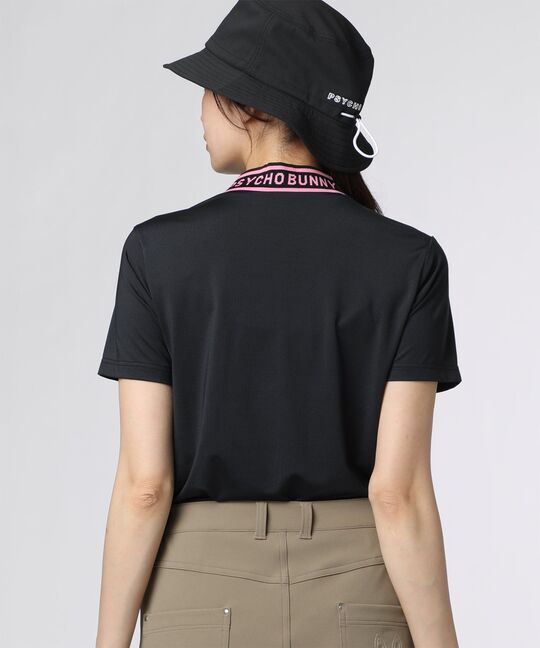 [GOLF][WOMEN] 3Dカラーロゴ モックネックTシャツ