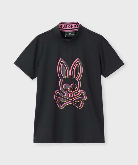 [GOLF][WOMEN] 3Dカラーロゴ モックネックTシャツ