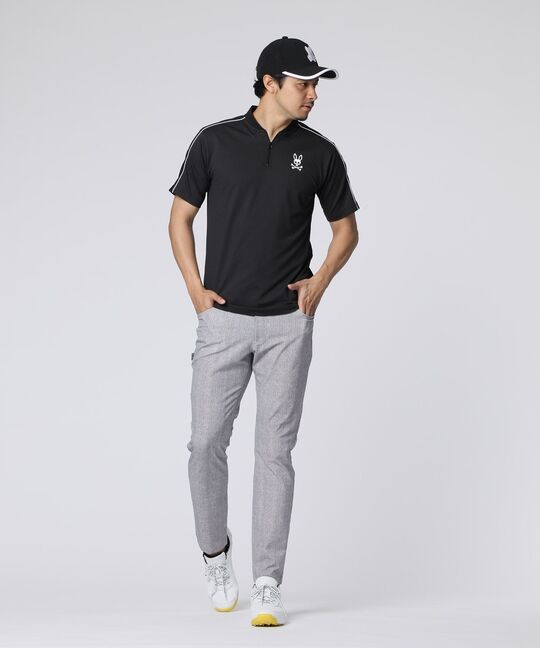 [GOLF]  360°全方向高伸縮 チェック ストレッチパンツ