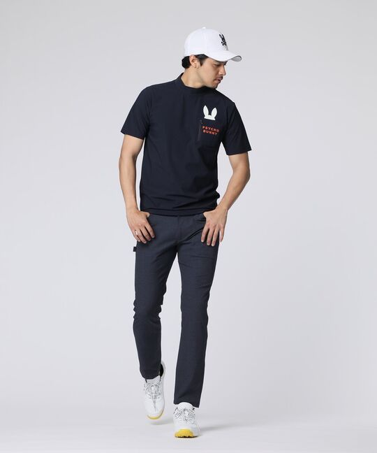 [GOLF]  360°全方向高伸縮 チェック ストレッチパンツ