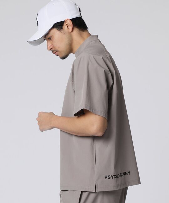 [EC限定]リラックスフィット トリプルロゴ モックネックＴシャツ